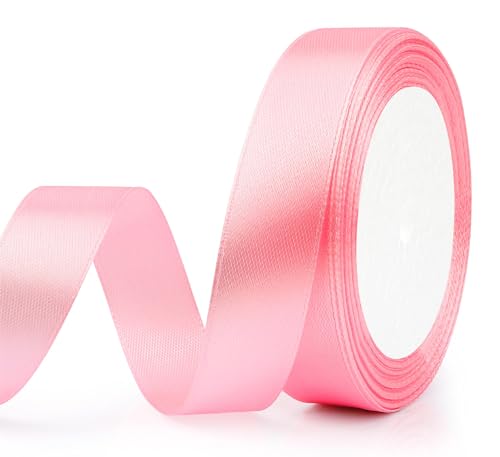 Geschenkband Rosa,Valentinstagsband,Schleifenband Rosa,Schleifenband Hochzeit,Geschenkband Hochzeit,Trauerschleife,Schleifenband,Seidenbänder,Geschenkbänder, 1 Stück Schleifenband Breit,20mm X 22m Geschenkband Rosa,Valentinstagsband,Schleifenband Rosa,Schleifenband Hochzeit,Geschenkband Hochzeit,Trauerschleife,Schleifenband,Seidenbänder,Geschenkbänder, 1 Stück Schleifenband Breit,20mm X 22m von ldyllicStyle