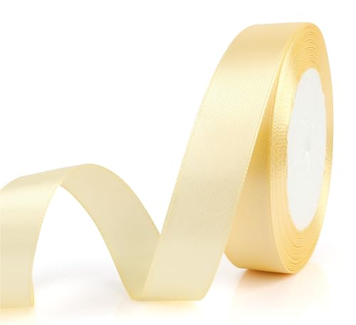 Goldband,Geschenkband Gold,Geschenkband,Schleifenband Hochzeit,Satinband,Stoffband,Satinbänder,Goldenes Band,Schleifenband Gold,Satinband Gold,Champagner Schleifenband Breit,20mm x 22m 1 Stück Goldband,Geschenkband Gold,Geschenkband,Schleifenband Hochzeit,Satinband,Stoffband,Satinbänder,Goldenes Band,Schleifenband Gold,Satinband Gold,Champagner Schleifenband Breit,20mm x 22m 1 Stück von ldyllicStyle