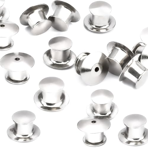 Pin-Befestigung, Pin-Verschluss, Metallstift, Verriegelungsstift, 20 Stück, keine Befestigung, Sicherheitsnadelverschlüsse, Sicherheitsnadeln, Sicherheitsnadeln, Sicherheitsnadeln, rostfrei, Pinnadel Pin-Befestigung, Pin-Verschluss, Metallstift, Verriegelungsstift, 20 Stück, keine Befestigung, Sicherheitsnadelverschlüsse, Sicherheitsnadeln, Sicherheitsnadeln, Sicherheitsnadeln, rostfrei, Pinnadel von ldyllicStyle