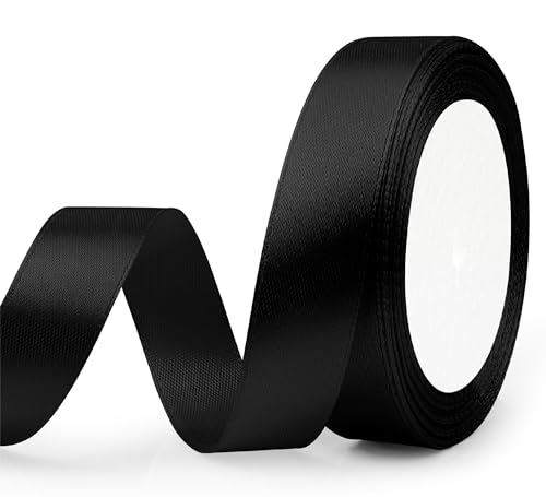 Satinband Schwarz,Geschenkband Schwarz,Schwarzes Band,Geschenkband,Schleifenband Breit,Schleifenband Schwarz,Schwarzes Geschenkband,Schleifenband,Schwarzer Stoff,Band Schwarz,20mm x 22m 1 Stück Satinband Schwarz,Geschenkband Schwarz,Schwarzes Band,Geschenkband,Schleifenband Breit,Schleifenband Schwarz,Schwarzes Geschenkband,Schleifenband,Schwarzer Stoff,Band Schwarz,20mm x 22m 1 Stück von ldyllicStyle