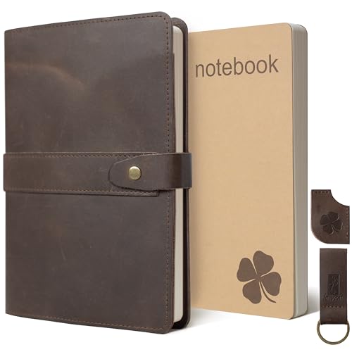 Le Vent Nachfüllbares Leder Tagebuch für Damen und Herren - 2 gebundene Notizbücher liniert blanko 8x5 A5 Ledereinband zum Schreiben Notizbuch braun Vintage Reisende, Schriftsteller Business Le Vent Nachfüllbares Leder Tagebuch für Damen und Herren - 2 gebundene Notizbücher liniert blanko 8x5 A5 Ledereinband zum Schreiben Notizbuch braun Vintage Reisende, Schriftsteller Business von le vent