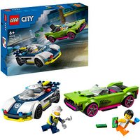 LEGO® City 60415 Verfolgungsjagd mit Polizeiauto und Muscle Car Bausatz von lego®