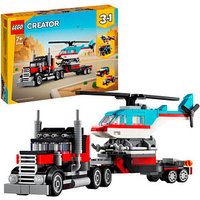 LEGO® Creator 3in1 31146 Tieflader mit Hubschrauber Bausatz von lego®