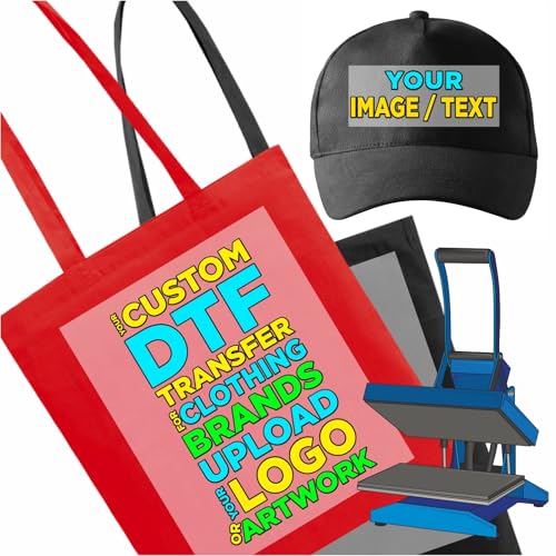 lepni.me Bügelbild Selbst Gestalten für Bekleidungsmarken - Laden Ihr Logo oder das Kunstwerk hoch | Wärmepresse Bevorzugt, Bügellose Kompatibel | Bügelbilder für T-Shirts, Hoodies, Hüte, Taschen von lepni.me