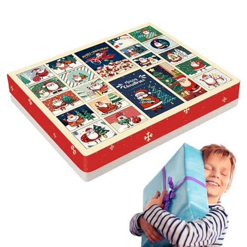 leryveo Weihnachts-Countdown-Spielzeug,Countdown Toys Weihnachtsschatzpreise | Schatzkiste-Preise für das Klassenzimmer, Schulklassen-Belohnungen für Mädchen, Jungen und Kinder von leryveo