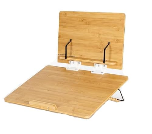 lesolar Tisch-Staffelei zum Malen, verstellbare Tischstaffelei für Künstler, tragbares Bambus-Künstler-Zeichenbrett mit klappbarer Anzeigetafel zum Skizzieren, Zeichnen, Tablet-Display und Lesen von lesolar