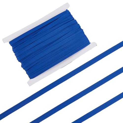 letsinstyle 25 Yards Blau Paspel Schrägband Mit Keder Kordel 1cm Breiter Einfach Gefalteter Besatz Kordelbesatz Aus Polyester Mit Hoher Elastizität Zum Nähen Basteln Quilten von Kleidung Und Decken letsinstyle 25 Yards Blau Paspel Schrägband Mit Keder Kordel 1cm Breiter Einfach Gefalteter Besatz Kordelbesatz Aus Polyester Mit Hoher Elastizität Zum Nähen Basteln Quilten von Kleidung Und Decken von letsinstyle