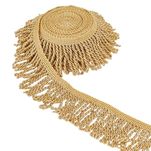 letsinstyle 5 Yards Vorhangfransen Bullion Fransenbesatz 1.77 Zoll Breite Goldene Nähstoffbesätze Satiniertes Quastenband Für Tischläufer Kleidung Sofa Vorhang Dekoration letsinstyle 5 Yards Vorhangfransen Bullion Fransenbesatz 1.77 Zoll Breite Goldene Nähstoffbesätze Satiniertes Quastenband Für Tischläufer Kleidung Sofa Vorhang Dekoration von letsinstyle