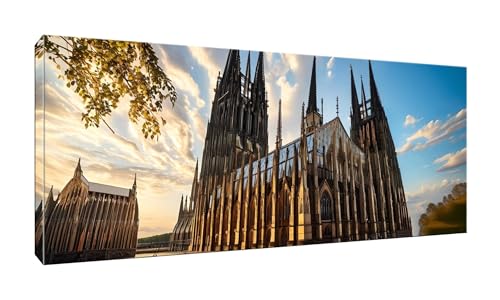 leww 5D Diamant Painting Bilder, Diamond Painting Kölner Dom, Diamond Art Set für Erwachsene und Kinder, Mosaikherstellung, Diamant Malerei für Haus Dekoration, Weihnachtsgeschen 30x60cm Y-245 leww 5D Diamant Painting Bilder, Diamond Painting Kölner Dom, Diamond Art Set für Erwachsene und Kinder, Mosaikherstellung, Diamant Malerei für Haus Dekoration, Weihnachtsgeschen 30x60cm Y-245 von leww