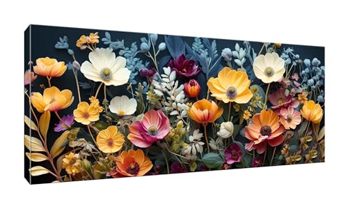 leww 5D Diamond Painting, Bunte Blumen Diamant Painting Bilder, Diamond Art Erwachsene Full Drill DIY Diamant Kunst Malerei Stickerei Set Kreuzstich Bilder Arts Crafts Home Wand Dekor 40x80cm T-35 leww 5D Diamond Painting, Bunte Blumen Diamant Painting Bilder, Diamond Art Erwachsene Full Drill DIY Diamant Kunst Malerei Stickerei Set Kreuzstich Bilder Arts Crafts Home Wand Dekor 40x80cm T-35 von leww