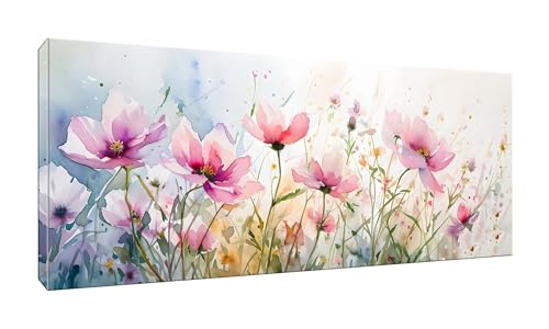 leww 5D Diamond Painting, Farbige Blumen Diamant Painting Bilder, Diamond Art Erwachsene Full Drill DIY Diamant Kunst Malerei Stickerei Set Kreuzstich Bilder Arts Crafts Home Wand Dekor 50x120cm T-55 leww 5D Diamond Painting, Farbige Blumen Diamant Painting Bilder, Diamond Art Erwachsene Full Drill DIY Diamant Kunst Malerei Stickerei Set Kreuzstich Bilder Arts Crafts Home Wand Dekor 50x120cm T-55 von leww
