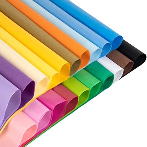 60 Blatt Transparentpapier Bunt, 20 Farben Seidenpapier, 50 * 70cm Tissue Paper, Glanzpapier zum Basteln von Weihnachten, Geburtstag, Hochzeit und Dekorationen. 60 Blatt Transparentpapier Bunt, 20 Farben Seidenpapier, 50 * 70cm Tissue Paper, Glanzpapier zum Basteln von Weihnachten, Geburtstag, Hochzeit und Dekorationen. von leyun