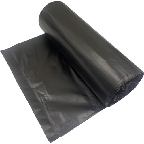 Lianpak 50 Beutel 50L Heavy Duty Extra Starke Müllbeutel, Flache Oberseite, Große Müllsäcke, 30 Mikron, Recycelt, Reißfest, 2 Rollen, Küche, Haushalt, Gewerbe Nutzung, Schwarz Lianpak 50 Beutel 50L Heavy Duty Extra Starke Müllbeutel, Flache Oberseite, Große Müllsäcke, 30 Mikron, Recycelt, Reißfest, 2 Rollen, Küche, Haushalt, Gewerbe Nutzung, Schwarz von lianpak
