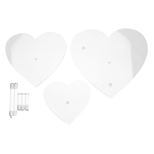 Lihsong Acryl Cupcake Stand 3 Tier Herzform Klarer Dessert Displayhalter für Hochzeits Geburtstagsfeier Lihsong Acryl Cupcake Stand 3 Tier Herzform Klarer Dessert Displayhalter für Hochzeits Geburtstagsfeier von lihsong