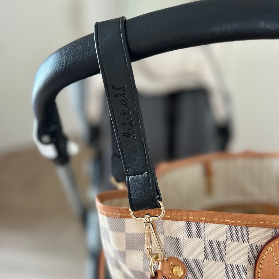 Kinderwagenhaken Für Neverfull | Schwarz 2Er Set - Taschenhaken Anhänger Kinderwagen Befestigung Universelle Passform, Karabiner, Clips Kinderwagenhaken Für Neverfull | Schwarz 2Er Set - Taschenhaken Anhänger Kinderwagen Befestigung Universelle Passform, Karabiner, Clips von lilibellshop