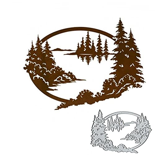 Metall-Stanzformen, Motiv: Wald, Baum, Wasser, Blätter, Blumen, Berge, Weihnachten, Stanzschablonen, Vorlage, Schablone, DIY, Einladung, Karten, Sammelalbum, Prägung, Basteln, Kartenherstellung Metall-Stanzformen, Motiv: Wald, Baum, Wasser, Blätter, Blumen, Berge, Weihnachten, Stanzschablonen, Vorlage, Schablone, DIY, Einladung, Karten, Sammelalbum, Prägung, Basteln, Kartenherstellung von lilyshopingstore