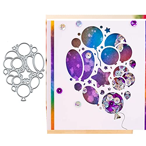 lilyshopingstore Metall-Stanzformen, Sterne, Luftballons, Dekoration, Schablonen, DIY, Basteln, Karten, Stanzformen für Prägung, Kartenherstellung, Foto, dekorative Papierschablonen, Scrapbooking lilyshopingstore Metall-Stanzformen, Sterne, Luftballons, Dekoration, Schablonen, DIY, Basteln, Karten, Stanzformen für Prägung, Kartenherstellung, Foto, dekorative Papierschablonen, Scrapbooking von lilyshopingstore