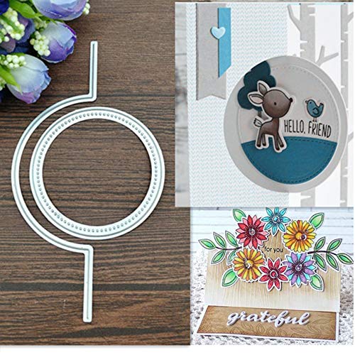 Runde Metall-Stanzformen, runde quadratische Kartenschablonen, Stanzschablonen, DIY, Scrapbooking, Album, dekorative Prägepapier, Papierschablonen, Festival, Kartenherstellung Runde Metall-Stanzformen, runde quadratische Kartenschablonen, Stanzschablonen, DIY, Scrapbooking, Album, dekorative Prägepapier, Papierschablonen, Festival, Kartenherstellung von lilyshopingstore