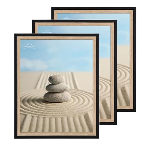 lincoolart Bilderrahmen 30x40 cm Schwarz Holz Rahmen 30X40 cm Natur Fotorahmen 30x40 cm Holzrahmen 3er Set mit Bruchsicherem Acrylglas für Fotos,Bilder,Poster lincoolart Bilderrahmen 30x40 cm Schwarz Holz Rahmen 30X40 cm Natur Fotorahmen 30x40 cm Holzrahmen 3er Set mit Bruchsicherem Acrylglas für Fotos,Bilder,Poster von lincoolart