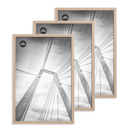lincoolart bilderrahmen 40X60 cm natur Holz Fotorahmen, MDF Rahmen mit leinebruchsicheres Acrylglas, für Poster und Bilder,3er Set lincoolart bilderrahmen 40X60 cm natur Holz Fotorahmen, MDF Rahmen mit leinebruchsicheres Acrylglas, für Poster und Bilder,3er Set von lincoolart