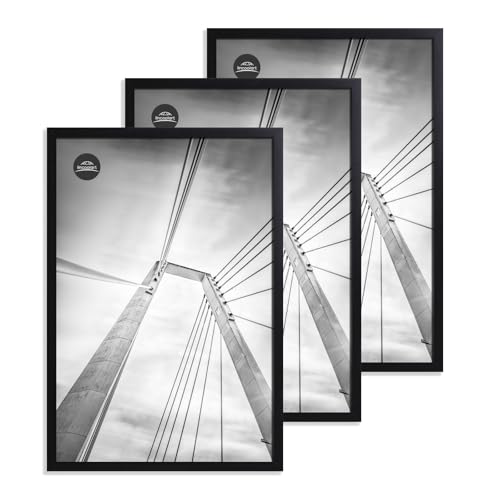 lincoolart bilderrahmen 40X60 cm schwarz Holz Fotorahmen, MDF Rahmen mit leinebruchsicheres Acrylglas, für Poster und Bilder,3er Set lincoolart bilderrahmen 40X60 cm schwarz Holz Fotorahmen, MDF Rahmen mit leinebruchsicheres Acrylglas, für Poster und Bilder,3er Set von lincoolart