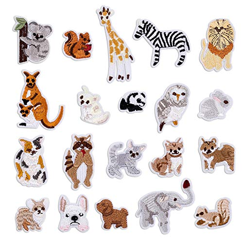 20 Stück Bügelflicken Wald-Tiere Applikationen zum Aufnähen Nähen Set für Kinder Jungen Jungs Junge, Aufnäher Patches Bügelbilder Aufbügelflicken Aufbügler Aufbügeln für DIY Hut Tasche Jeans T-Shirt 20 Stück Bügelflicken Wald-Tiere Applikationen zum Aufnähen Nähen Set für Kinder Jungen Jungs Junge, Aufnäher Patches Bügelbilder Aufbügelflicken Aufbügler Aufbügeln für DIY Hut Tasche Jeans T-Shirt von linjinde