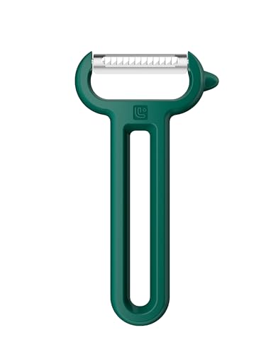 Linoroso Sparschäler Julienne Schnitt, Y Schäler mit Spitzer Spitze, Einfaches Schälen von Karotten, Kartoffeln, Gurken und Mehr Obst- und Gemüsestreifen, Scharf, Glatt, Bequemer Griff - Grün Linoroso Sparschäler Julienne Schnitt, Y Schäler mit Spitzer Spitze, Einfaches Schälen von Karotten, Kartoffeln, Gurken und Mehr Obst- und Gemüsestreifen, Scharf, Glatt, Bequemer Griff - Grün von linoroso