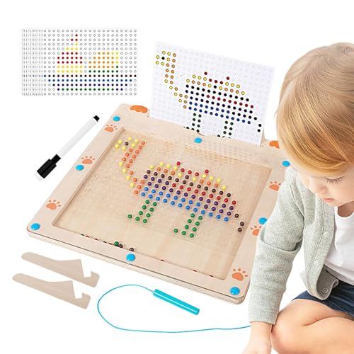 lisutupode Baby Maltafel | 2-in-1 Magnet Malbrett Mit Stift | Holz Zeichenbrett Lernspielzeug Ab 3 Jahre Pädagogisches Spielzeug Für Mädchen Reisegeburtstag Kindergarten Unterricht Vorschule lisutupode Baby Maltafel | 2-in-1 Magnet Malbrett Mit Stift | Holz Zeichenbrett Lernspielzeug Ab 3 Jahre Pädagogisches Spielzeug Für Mädchen Reisegeburtstag Kindergarten Unterricht Vorschule von lisutupode