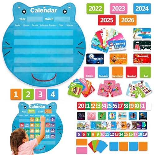 lisutupode Klassenzimmerkalender, Taschenkalender, Katzenkopf, Monatskalender, Taschendiagramm für Wand, Heimschulbedarf, Lerntafel zum Lernen, Dekoration, Grundschule, Kindergarten, Lehrer, Kinder lisutupode Klassenzimmerkalender, Taschenkalender, Katzenkopf, Monatskalender, Taschendiagramm für Wand, Heimschulbedarf, Lerntafel zum Lernen, Dekoration, Grundschule, Kindergarten, Lehrer, Kinder von lisutupode