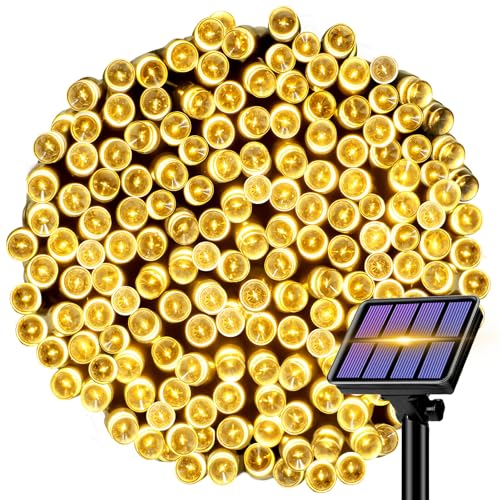 litogo Solar Lichterkette Aussen, 24M 240LED Warmweiß Lichterkette Außen Solar Wetterfest, 8 Modi Solarlichterkette Wasserdicht Deko für Party Garten Balkon Terrasse Hochzeit Party litogo Solar Lichterkette Aussen, 24M 240LED Warmweiß Lichterkette Außen Solar Wetterfest, 8 Modi Solarlichterkette Wasserdicht Deko für Party Garten Balkon Terrasse Hochzeit Party von litogo