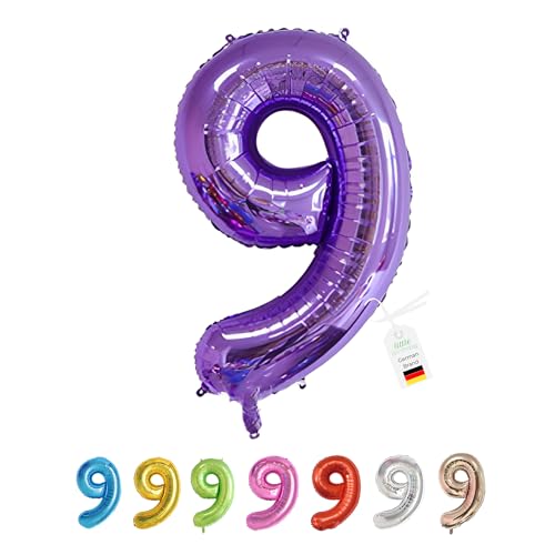 little Birthday | Zahlen Luftballon | Folienballon | Helium Gas Balloon Ballon | 101 cm | 0 1 2 3 4 5 6 7 8 9 in vielen Farben | Geburtstag | Kindergeburtstag | Deko | lila 9 little Birthday | Zahlen Luftballon | Folienballon | Helium Gas Balloon Ballon | 101 cm | 0 1 2 3 4 5 6 7 8 9 in vielen Farben | Geburtstag | Kindergeburtstag | Deko | lila 9 von little Birthday