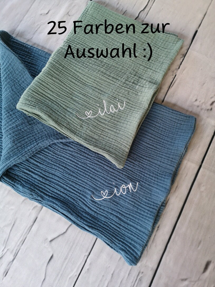 Spucktuch Aus Musselin Personalisiert Mit Name Spucktuch Aus Musselin Personalisiert Mit Name von littlemomentsby