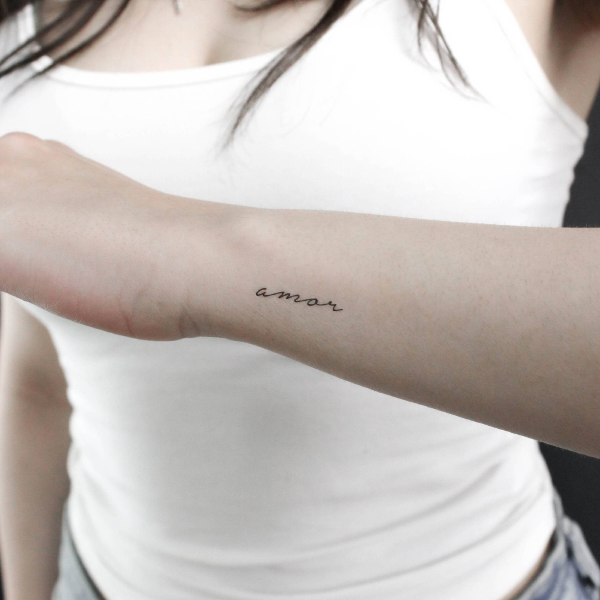 Amor Temporäres Tattoo | 3Er Set von littletattoos