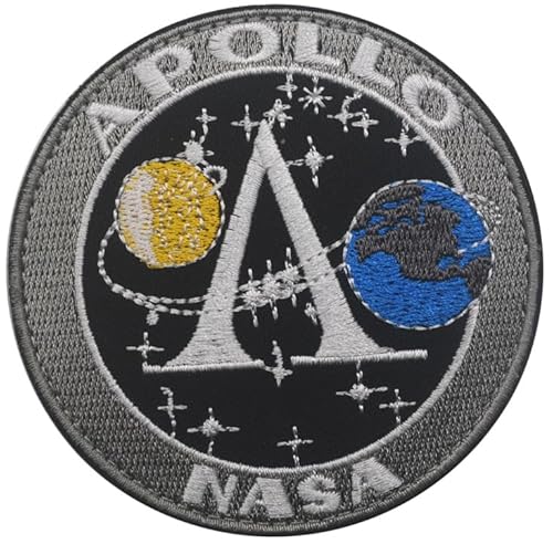 lkLiovaha Mondlandungsprogramm Gedenkaufnäher, kompatibel mit Apollo Mission, Stickerei, Militär, taktischer Klettverschluss lkLiovaha Mondlandungsprogramm Gedenkaufnäher, kompatibel mit Apollo Mission, Stickerei, Militär, taktischer Klettverschluss von lkLiovaha