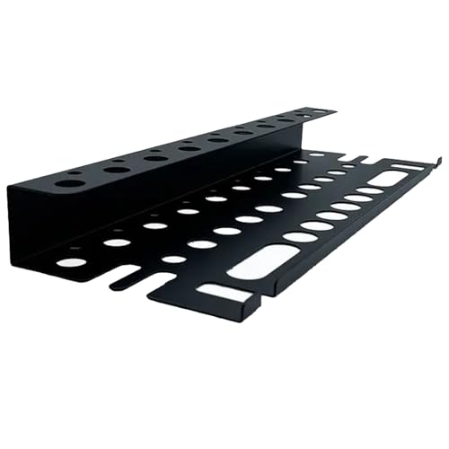 lllrlpeiase 40cm Werkzeug Wandhalterung, Schwarz Wandhalterung Werkzeug Organizer aus Kohlenstoffstahl, Halter für Schraubendreher, Zangen, Scheren, Schraubenschlüssel (Schwarz) von lllrlpeiase
