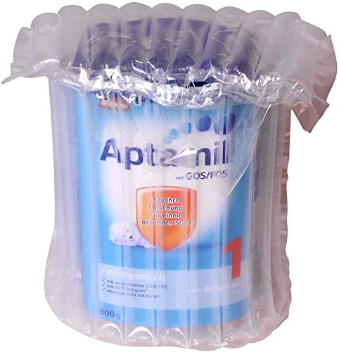 logei® Große luftpolsternde Verpackung gegen Stöße, Luftsäulenbeutel ideal für Versand von logei