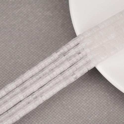 1 Strang natürliche Edelsteinperlen, 4 x 2 mm, loser, flacher, runder, ungefärbter Zylinder-Abstandsstein für die Herstellung von Armbändern, Ohrringen und Schmuck, Wassermelonen-Turmalin 1 Strang natürliche Edelsteinperlen, 4 x 2 mm, loser, flacher, runder, ungefärbter Zylinder-Abstandsstein für die Herstellung von Armbändern, Ohrringen und Schmuck, Wassermelonen-Turmalin von lohfxrgyjk