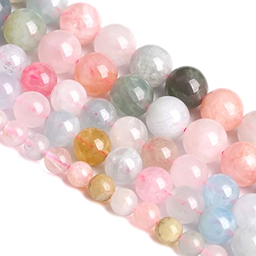 10 mm 38 Stück Naturstein-Morganit-Quarzperlen der Güteklasse AAA für Schmuckherstellung, DIY-Armbänder 10 mm 38 Stück Naturstein-Morganit-Quarzperlen der Güteklasse AAA für Schmuckherstellung, DIY-Armbänder von lohfxrgyjk
