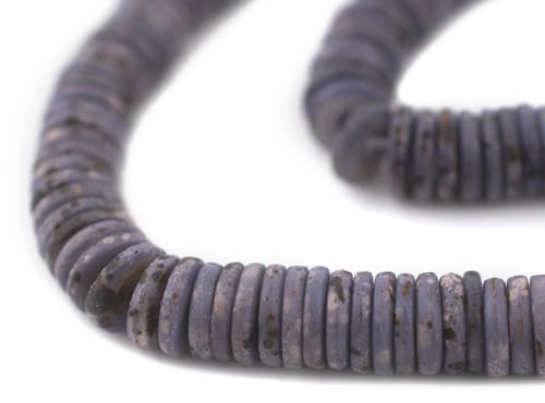 10 mm Labradorit-Knopfperlen aus Knochen: Flache, runde Scheibenperlen aus Nepal für die Herstellung von DIY-Halsketten und Schmuck von lohfxrgyjk