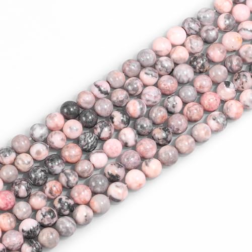 10 mm natürliche blaue Achat-Edelstein-Kristallperlen für Armbänder, Schmuckherstellung, Halsketten, Ohrringe, Basteln (35–38 Stück/Strang) von lohfxrgyjk