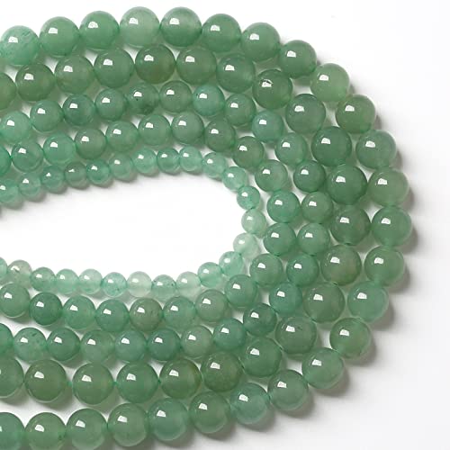 12 mm, 32 Stück, Naturstein, grüner Aventurin, lose Perlen für Schmuckherstellung, DIY-Armband, 1 Strang von lohfxrgyjk