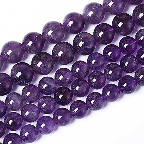 12 mm, 32 Stück, natürlicher Amethyst, AAAAA, violette Kristall-Quarzperlen, Edelsteine, runde Steinperlen für Schmuckherstellung, DIY, Damenarmband, Halskette, Ohrringe 12 mm, 32 Stück, natürlicher Amethyst, AAAAA, violette Kristall-Quarzperlen, Edelsteine, runde Steinperlen für Schmuckherstellung, DIY, Damenarmband, Halskette, Ohrringe von lohfxrgyjk