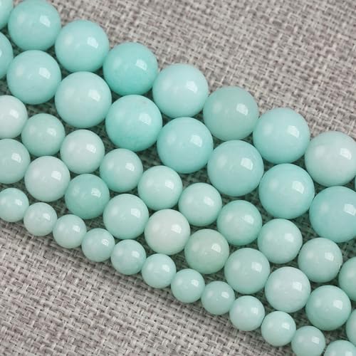 120 Stück 6 mm Naturstein Amazonit Chalcedon lose Perlen für Schmuckherstellung DIY Armband Halskette 2 Stränge 120 Stück 6 mm Naturstein Amazonit Chalcedon lose Perlen für Schmuckherstellung DIY Armband Halskette 2 Stränge von lohfxrgyjk