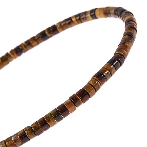2 x 4 mm Rohrsäulenscheiben-Abstandshalterstein zur Schmuckherstellung (Granit) von lohfxrgyjk