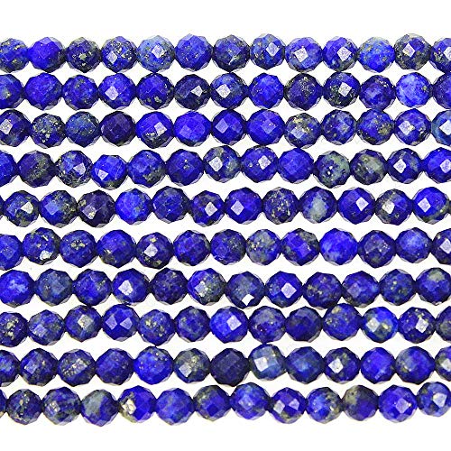 3 mm facettierte, natürliche Lapislazuli-Perlen, rund, lose Perlen für Schmuckherstellung, Armband, Halskette 3 mm facettierte, natürliche Lapislazuli-Perlen, rund, lose Perlen für Schmuckherstellung, Armband, Halskette von lohfxrgyjk