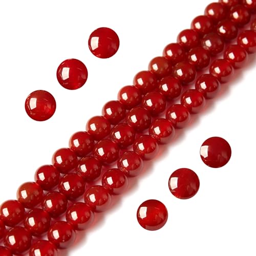 35 Stück 10 mm natürlicher, bunter mattierter Amazonit-Edelstein, rund, lose Perlen für Schmuckherstellung, 1 Strang, 38,1 cm von lohfxrgyjk