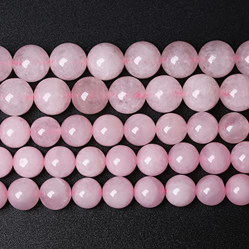 4 mm, 86 Stück Naturstein-Perlen aus brasilianischem Rosenquarz, Kristallperlen für Schmuckherstellung, DIY-Armbänder 4 mm, 86 Stück Naturstein-Perlen aus brasilianischem Rosenquarz, Kristallperlen für Schmuckherstellung, DIY-Armbänder von lohfxrgyjk