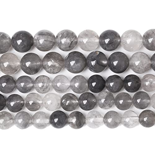 4 mm, 86 Stück Naturstein-Wolkquarz-Kristallperlen für Schmuckherstellung, DIY-Armband, 1 Strang 4 mm, 86 Stück Naturstein-Wolkquarz-Kristallperlen für Schmuckherstellung, DIY-Armband, 1 Strang von lohfxrgyjk