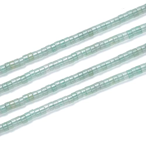 5 Stränge natürlicher chinesischer Sodalith-Heiledelstein, 4 mm x 2 mm, kleine Rondelle-Edelstein-Abstandshalter (725–775 Stück) zur Schmuckherstellung, lohfxrgyjk-C10 von lohfxrgyjk