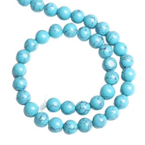 Abstandshalter für Schmuckherstellung, Armband, Halskette, 4 mm, Hellblau, Türkis, 88 Stück von lohfxrgyjk